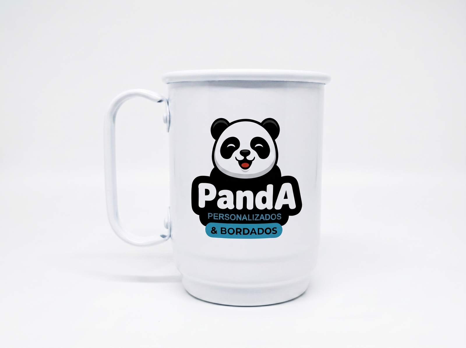 Caneca de alumínio personalizada